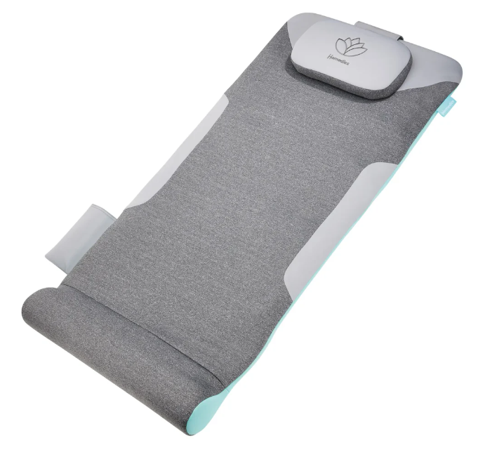 HoMedics 8-Mode Air Compression Back Stretching Massage Mat | Spine Relief Home Pad